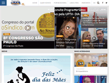 Tablet Screenshot of condominioemfoco.com.br